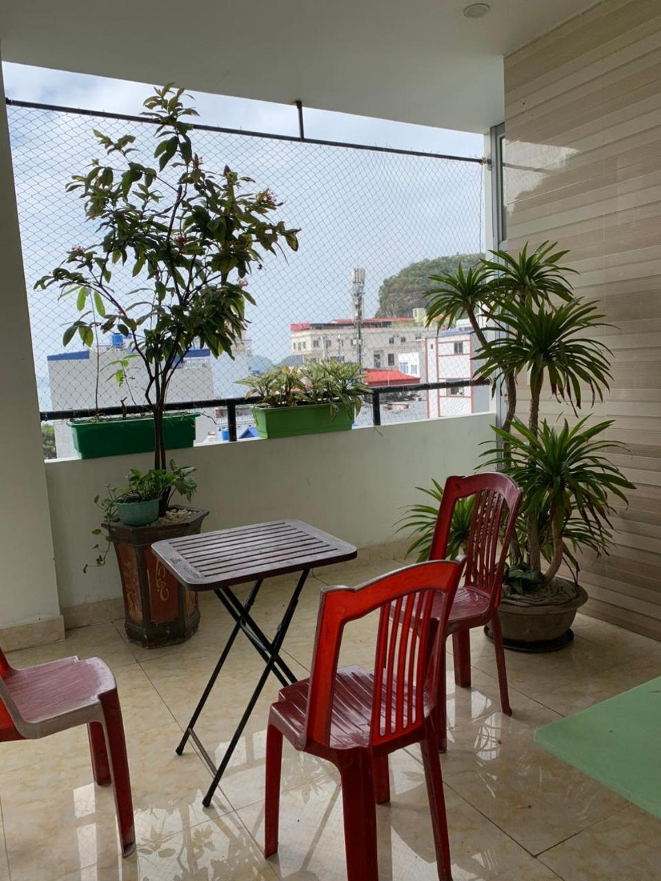 Galaxy Home - Hotel Sky View Chan Chau Ngoại thất bức ảnh